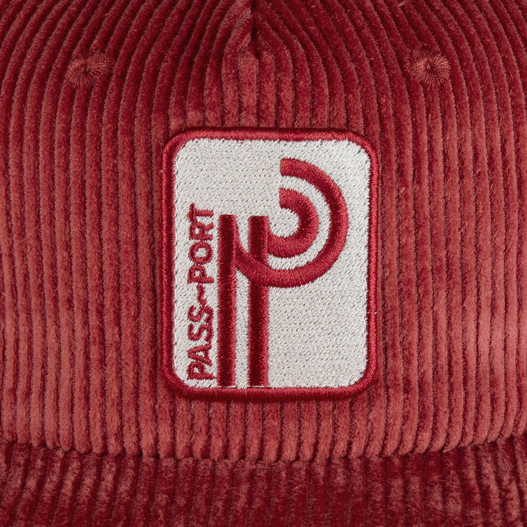 PASS~PORT LONG CON WORKERS CAP BRICK RED