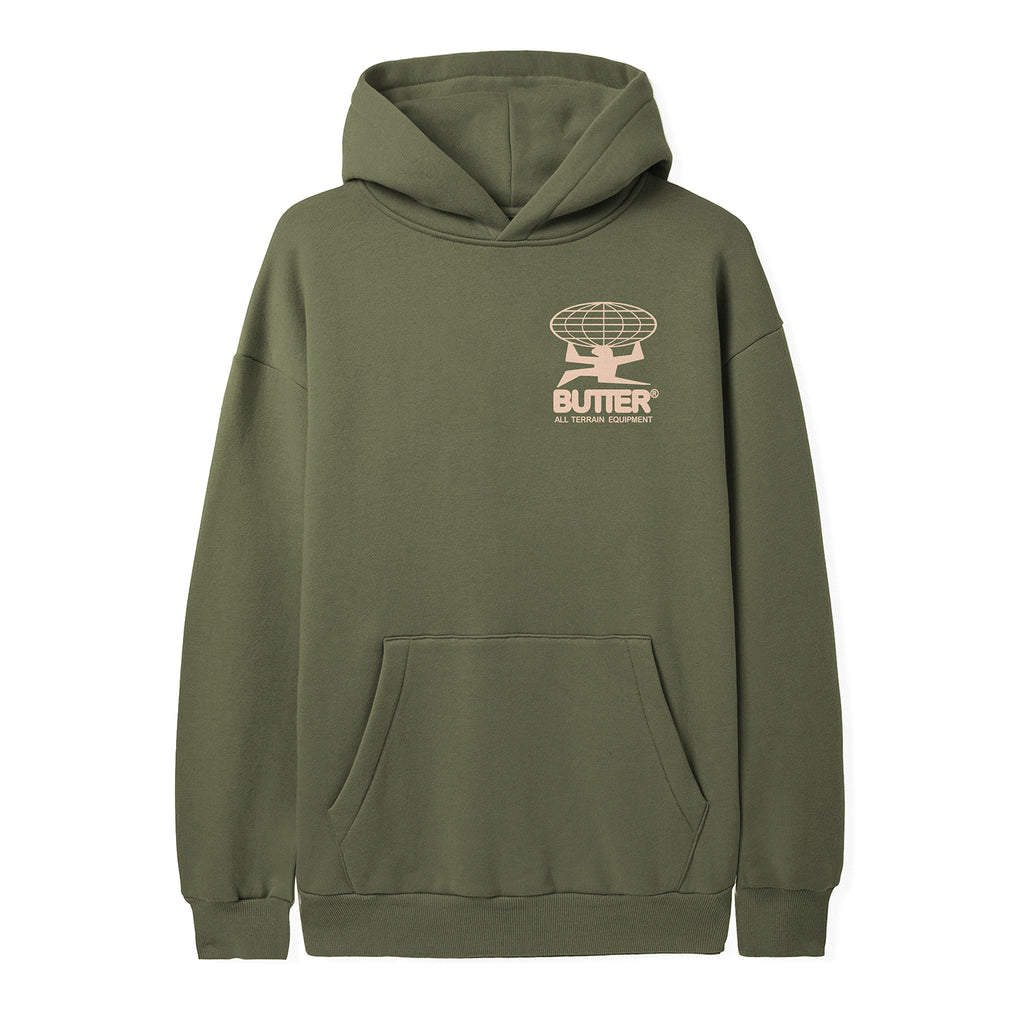 BUTTER ALL TERRAIN PULLOVER HOOD ARMY