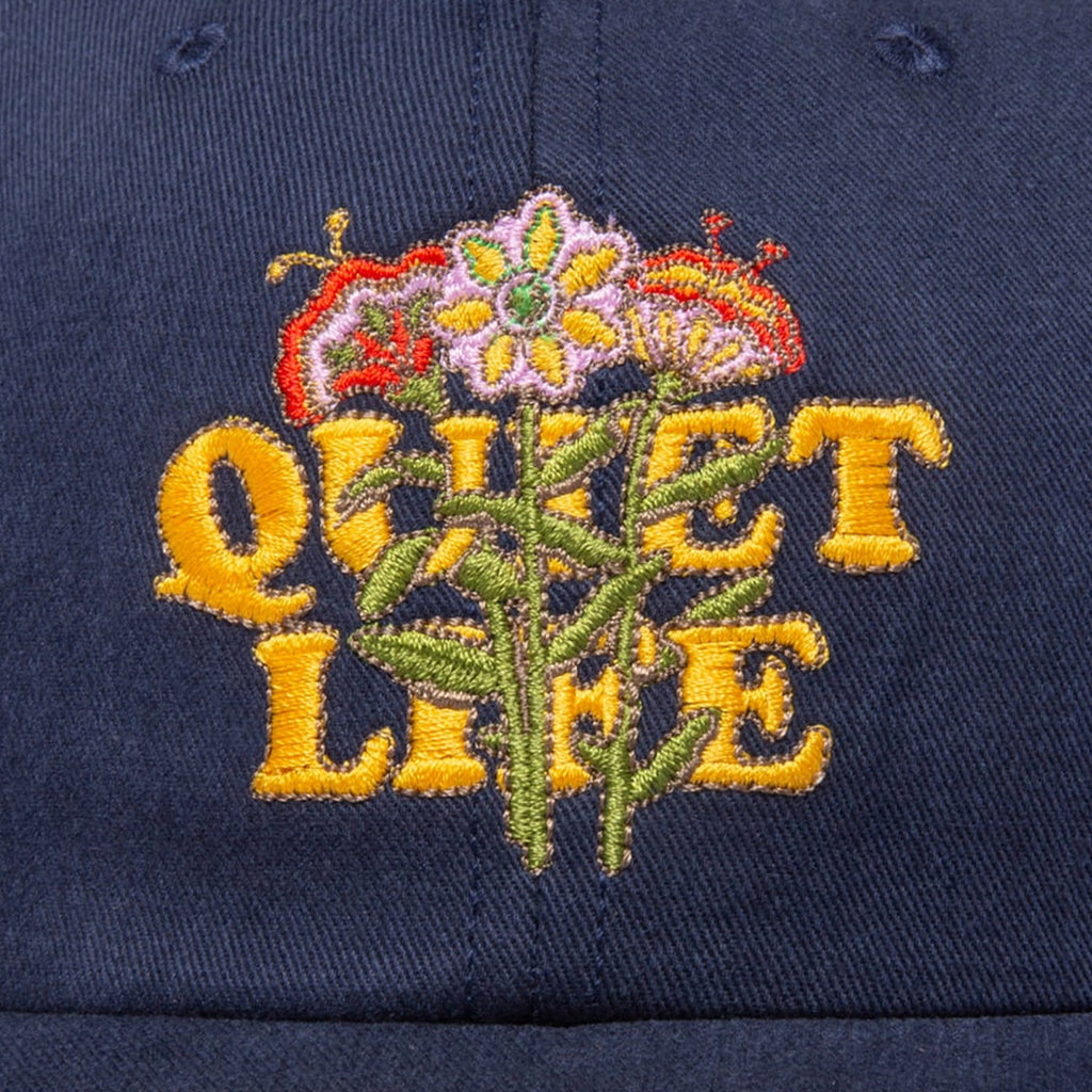 THE QUIET LIFE EVERYDAY BOUQUET POLO HAT NAVY