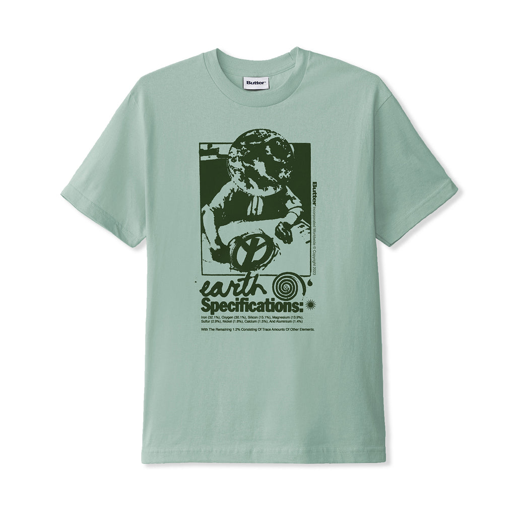 BUTTER EARTH SPEC TEE ICE