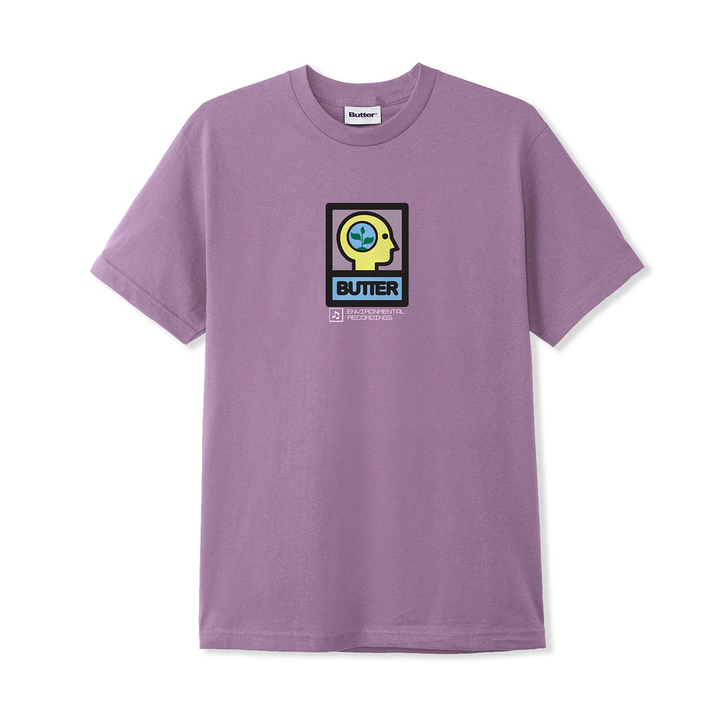 BUTTER ENVIRONMENTAL TEE WASHED BERRY