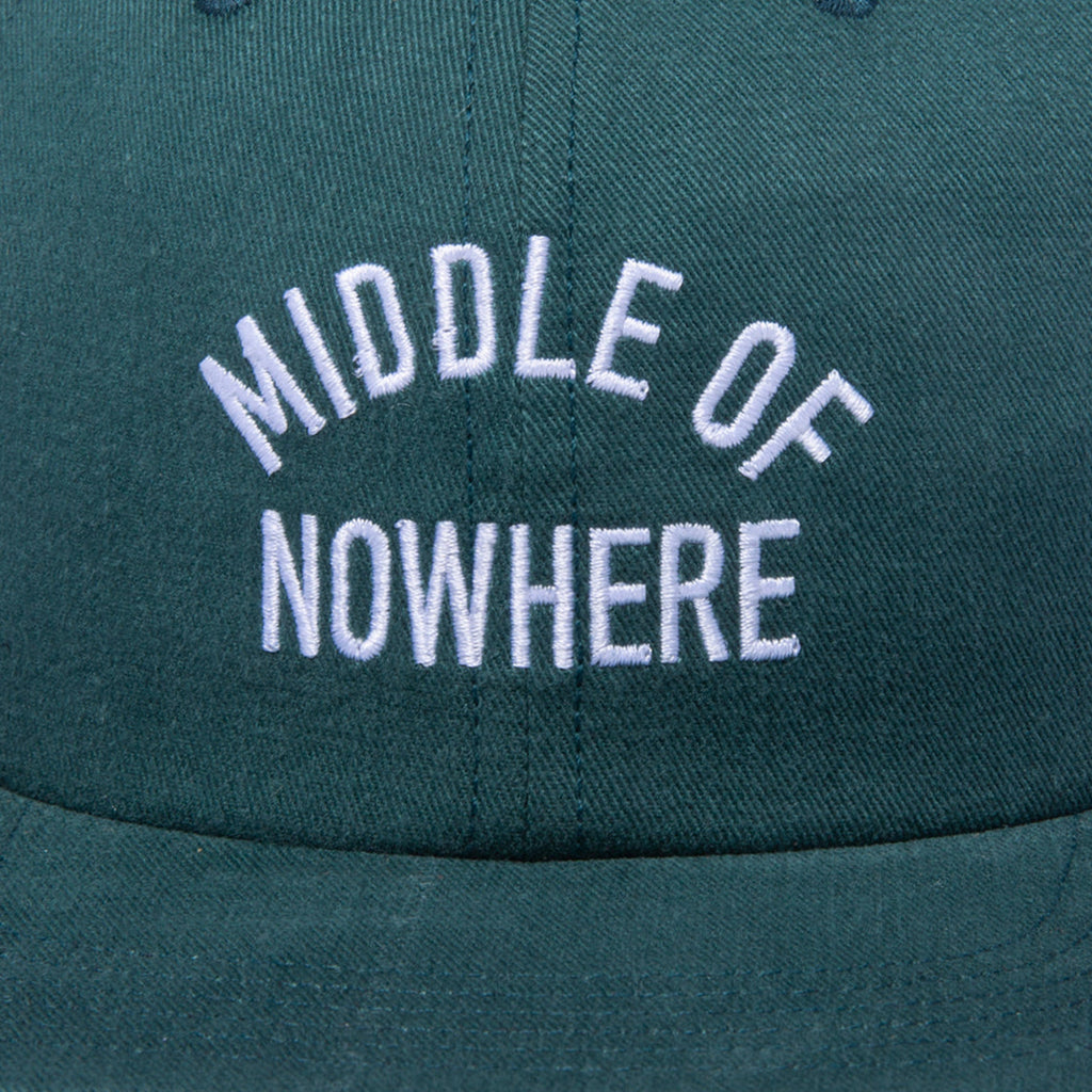 THE QUIET LIFE MIDDLE OF NOWHERE POLO HAT HUNTER GREEN