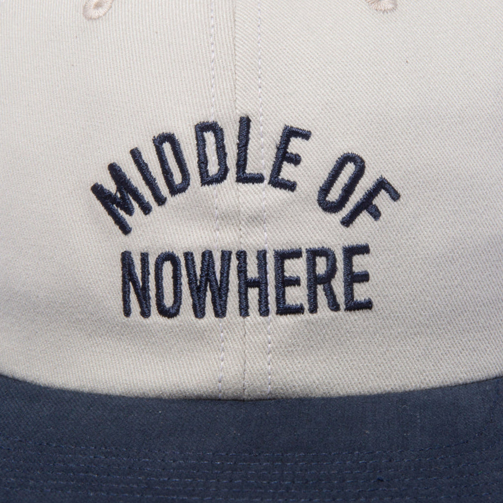 THE QUIET LIFE MIDDLE OF NOWHERE POLO HAT NAVY / STONE