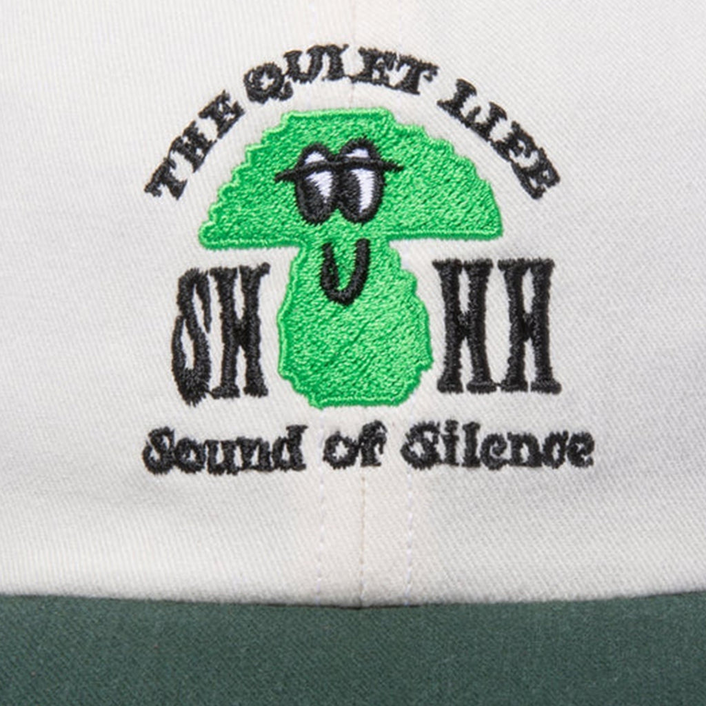 THE QUIET LIFE SOUND OF SILENCE POLO HAT VANILLA / GREEN