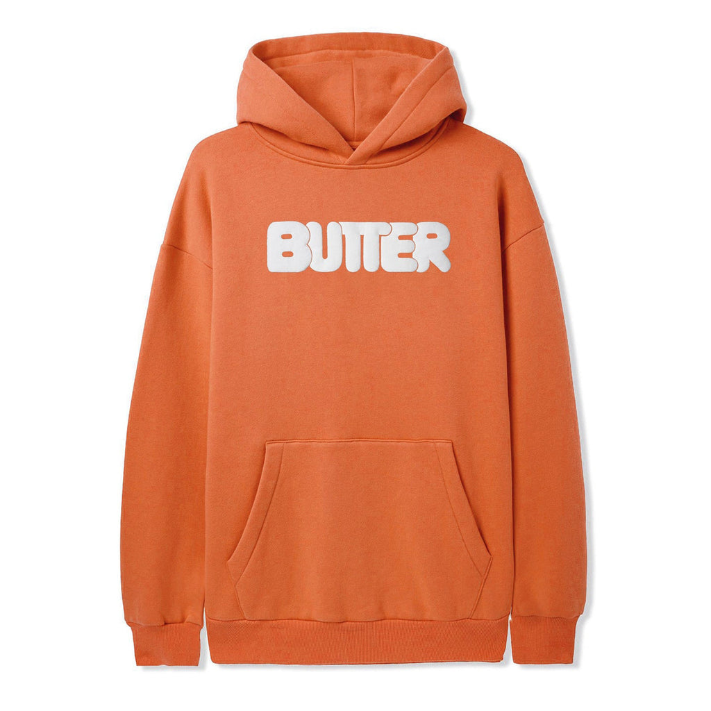 BUTTER PUFF ROUNDED PULLOVER HOOD WASHED ORANGE