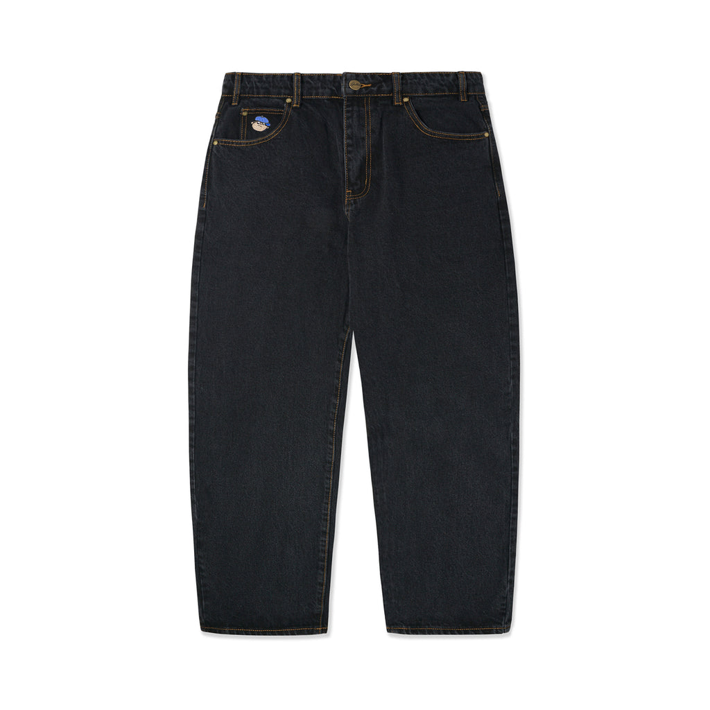 BUTTER SANTOSUOSSO DENIM JEANS WASHED BLACK - CORE