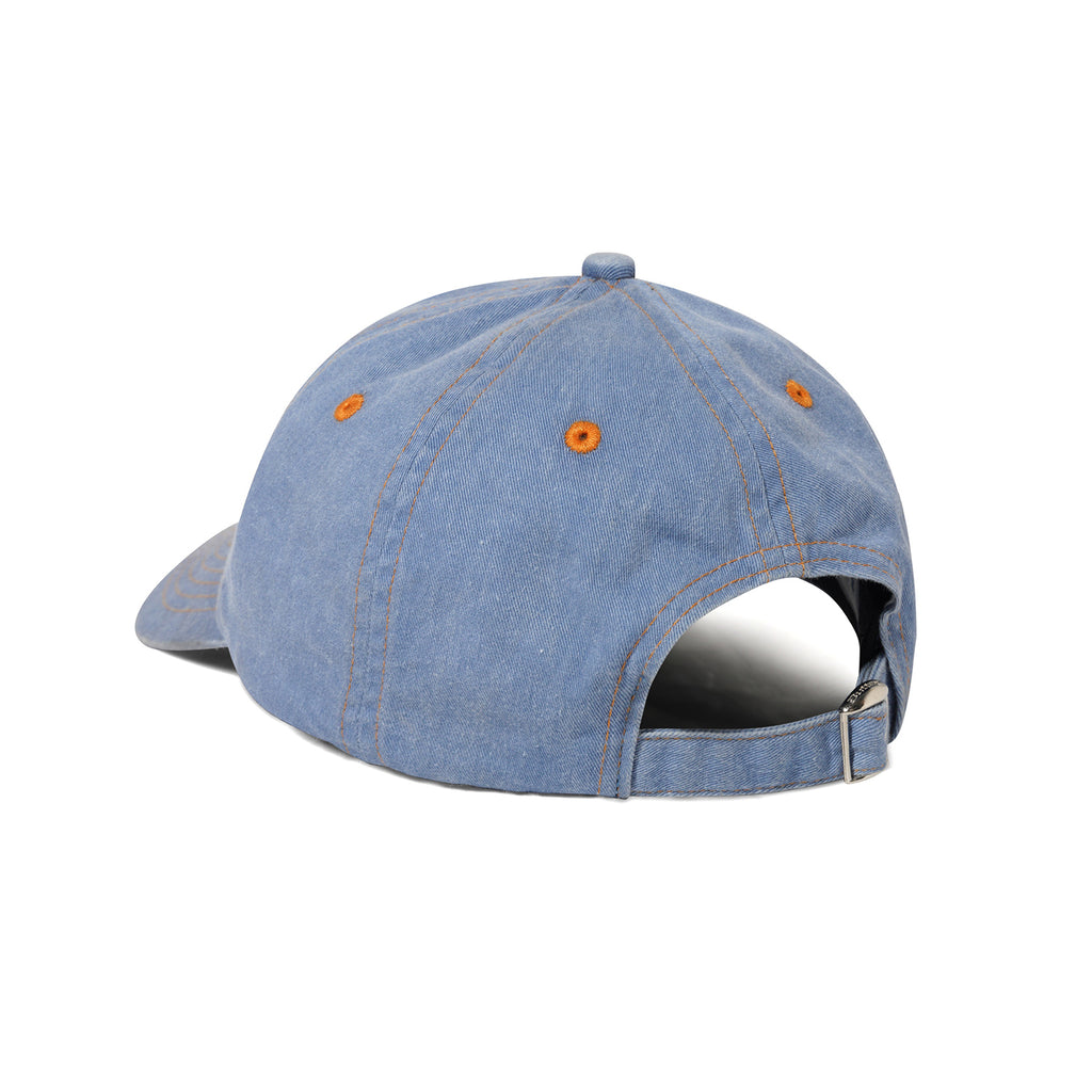 BUTTER SWIRL 6 PANEL CAP WASHED SLATE