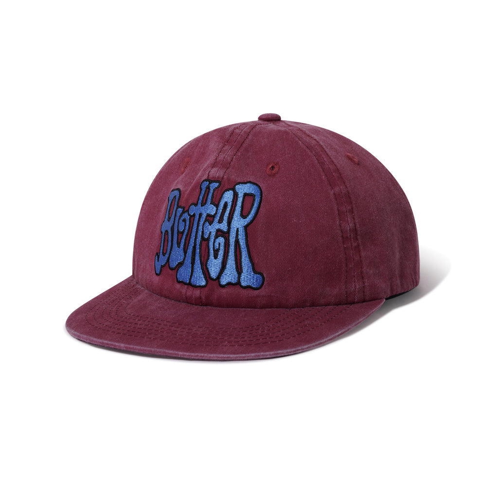 BUTTER TOUR 6 PANEL CAP WASHED BRICK