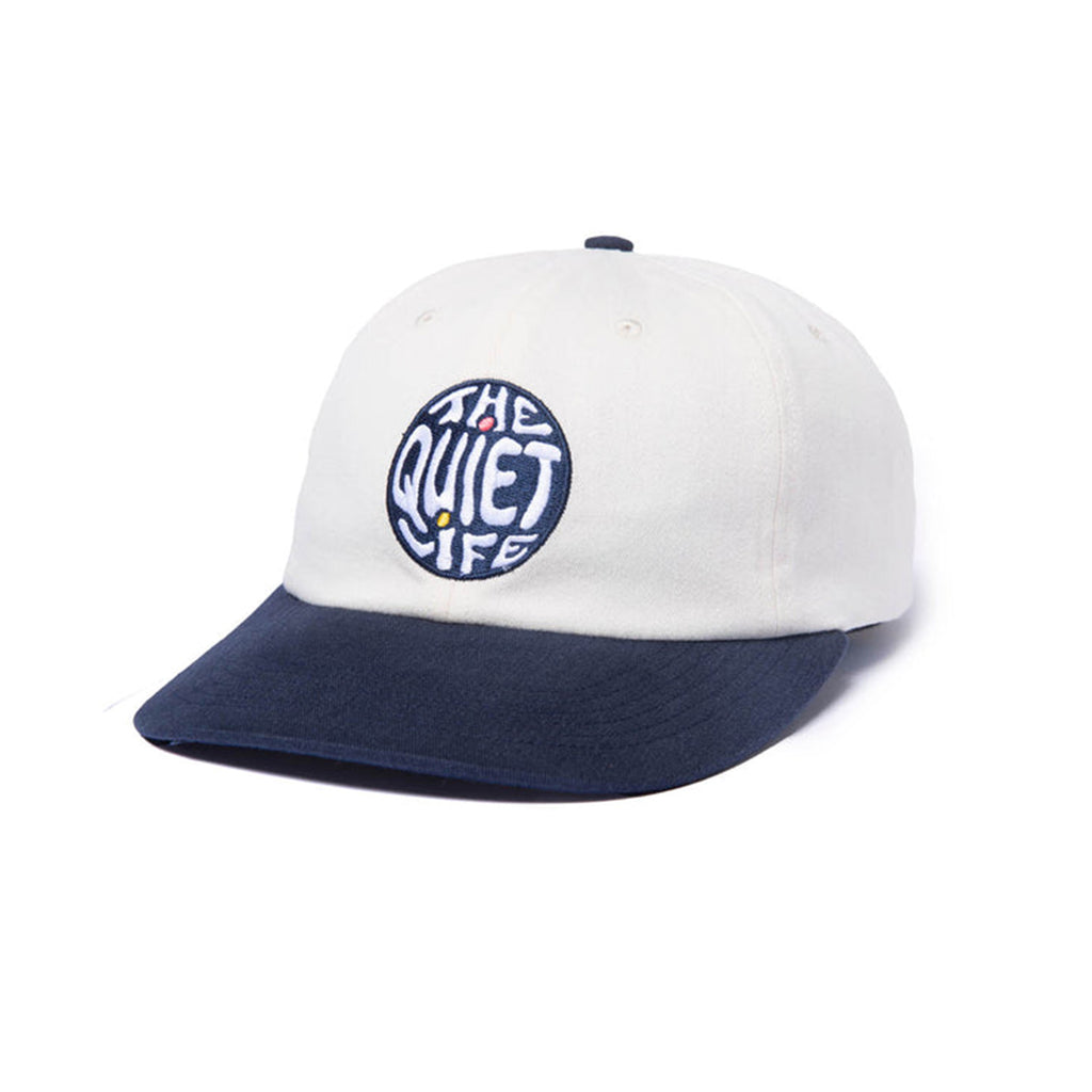 THE QUIET LIFE COURBIER POLO HAT STONE / NAVY