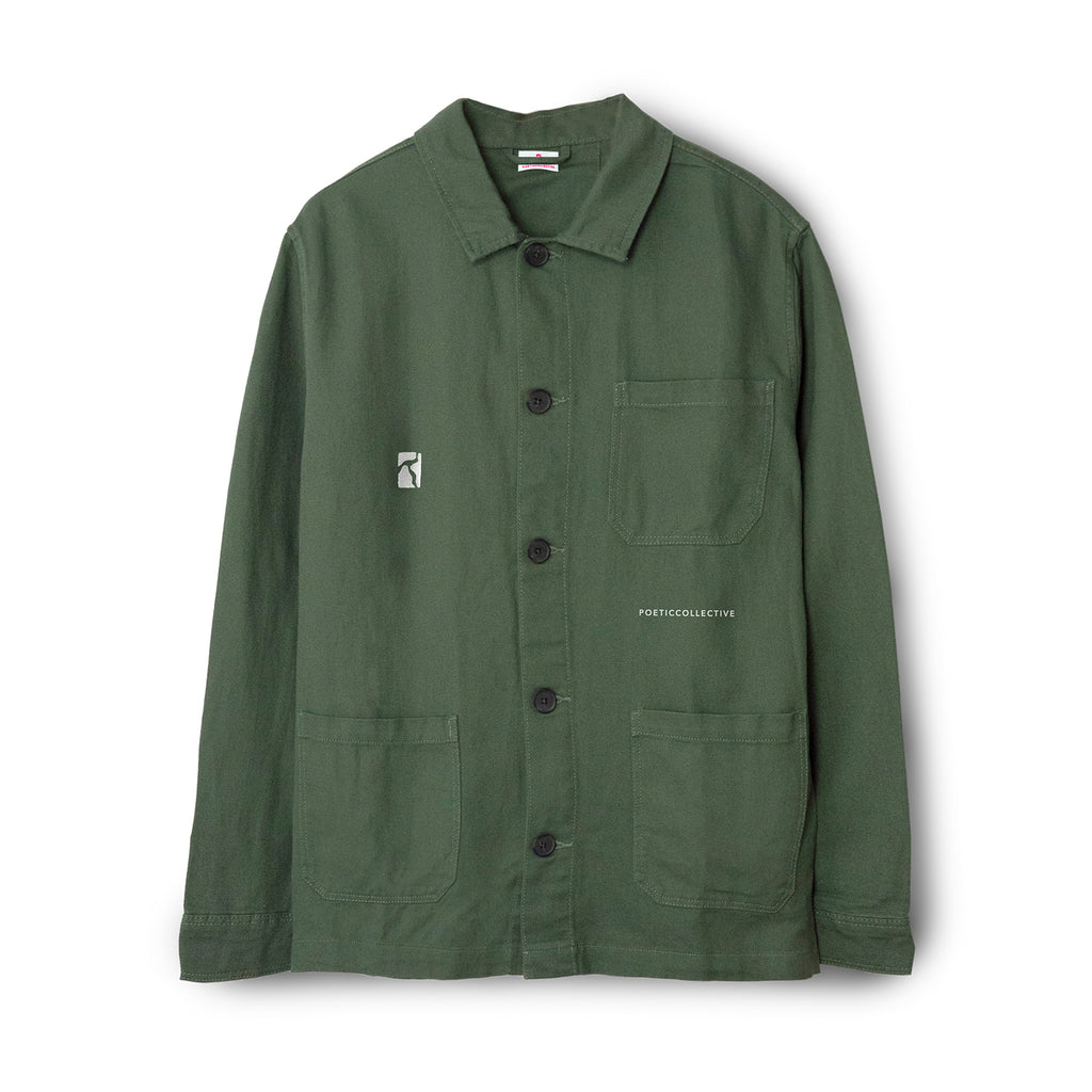POETIC COLLECTIVE WORKER JACKET ARMY