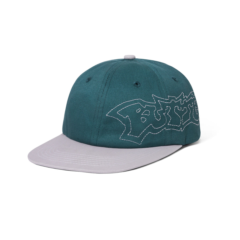 BUTTER YARD 6 PANEL CAP TEAL / STONE