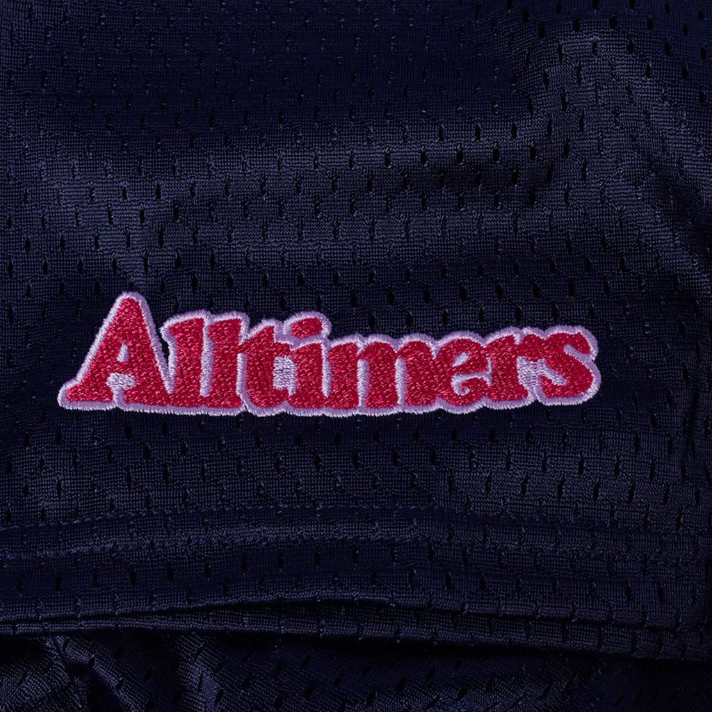 ALLTIMERS BROADWAY EMBROIDERED SHORT NAVY