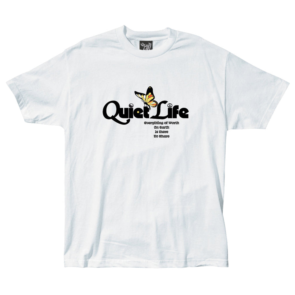 THE QUIET LIFE BUTTERFLY T WHITE