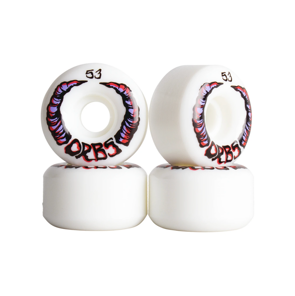 ORBS APPARITIONS ROUND WHITE 53MM