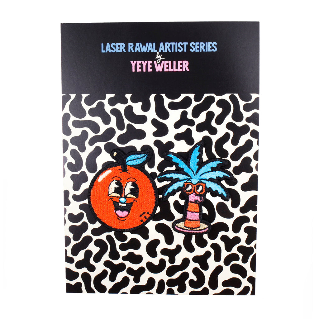 LASER BARCELONA RAWAL ARTIST SERIES BY YEYE WELLER PATCH PACK
