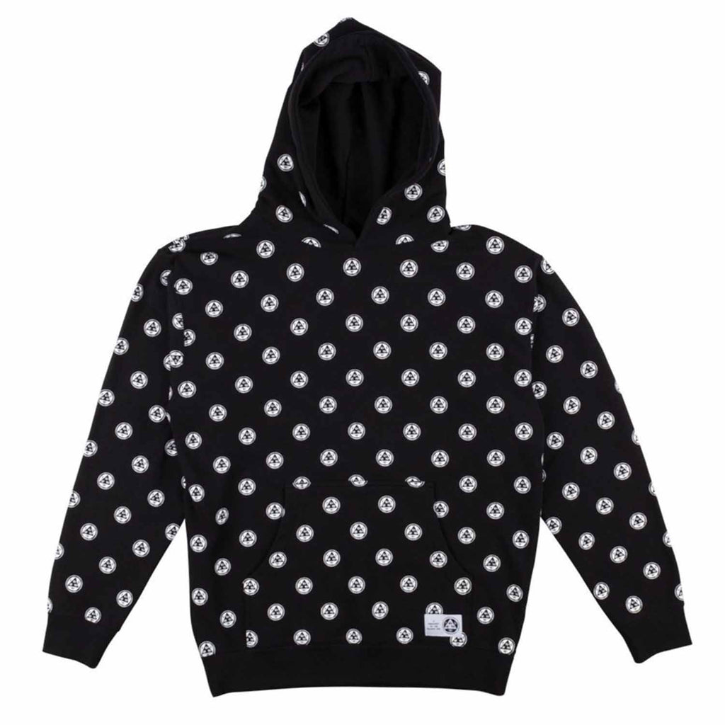 WELCOME TALI-DOT PULLOVER HOODIE BLACK